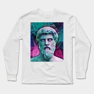 Plutarch Portrait | Plutarch Artwork 4 Long Sleeve T-Shirt